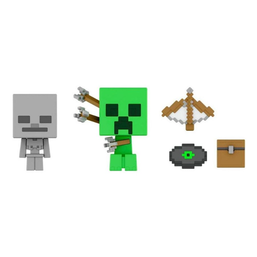 Minecraft Mob Head Minis Multi Pack Creeper Target Practice