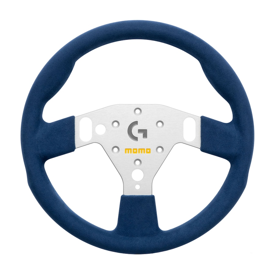 MOMO × Logitech G Sim GT 320 Steering Wheel Attachment for RS Wheel Hub (Blue)