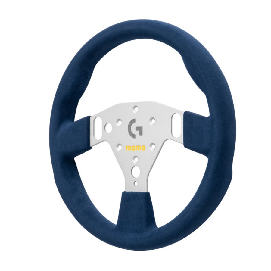 MOMO × Logitech G Sim GT 320 Steering Wheel Attachment for RS Wheel Hub (Blue)
