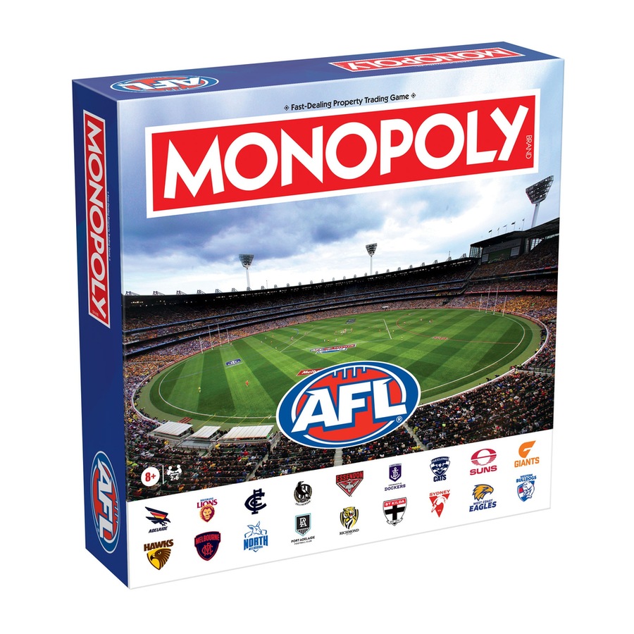 Monopoly AFL Refresh Edition Board Game