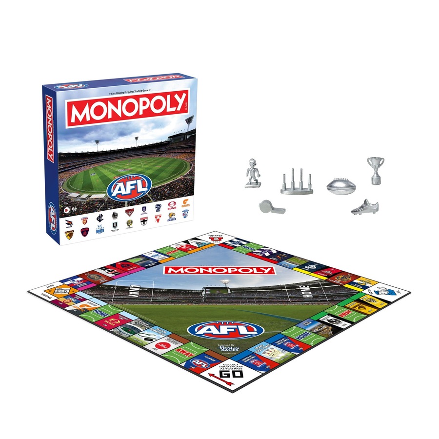 Monopoly AFL Refresh Edition Board Game