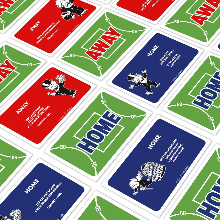 Monopoly AFL Refresh Edition Board Game