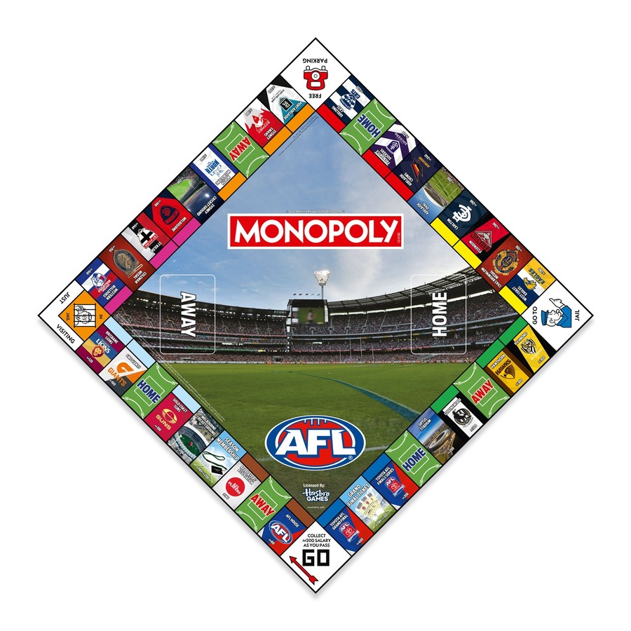 Monopoly AFL Refresh Edition Board Game