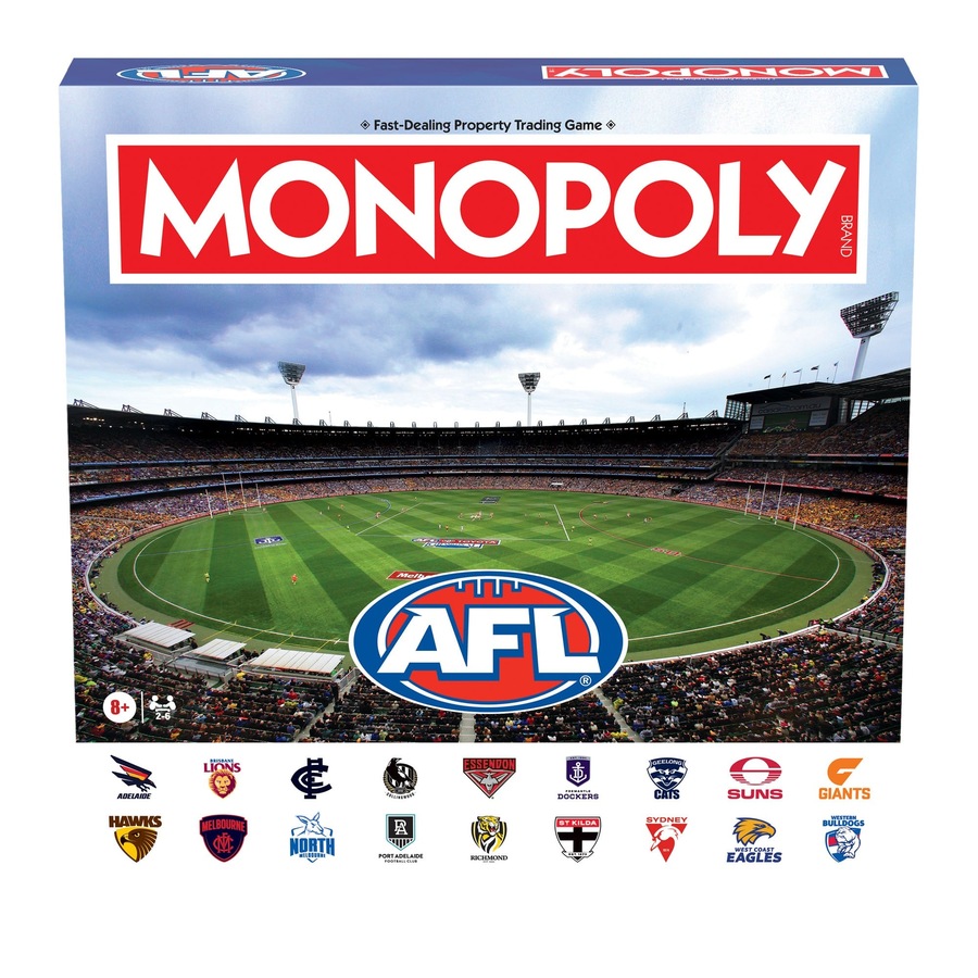 Monopoly AFL Refresh Edition Board Game