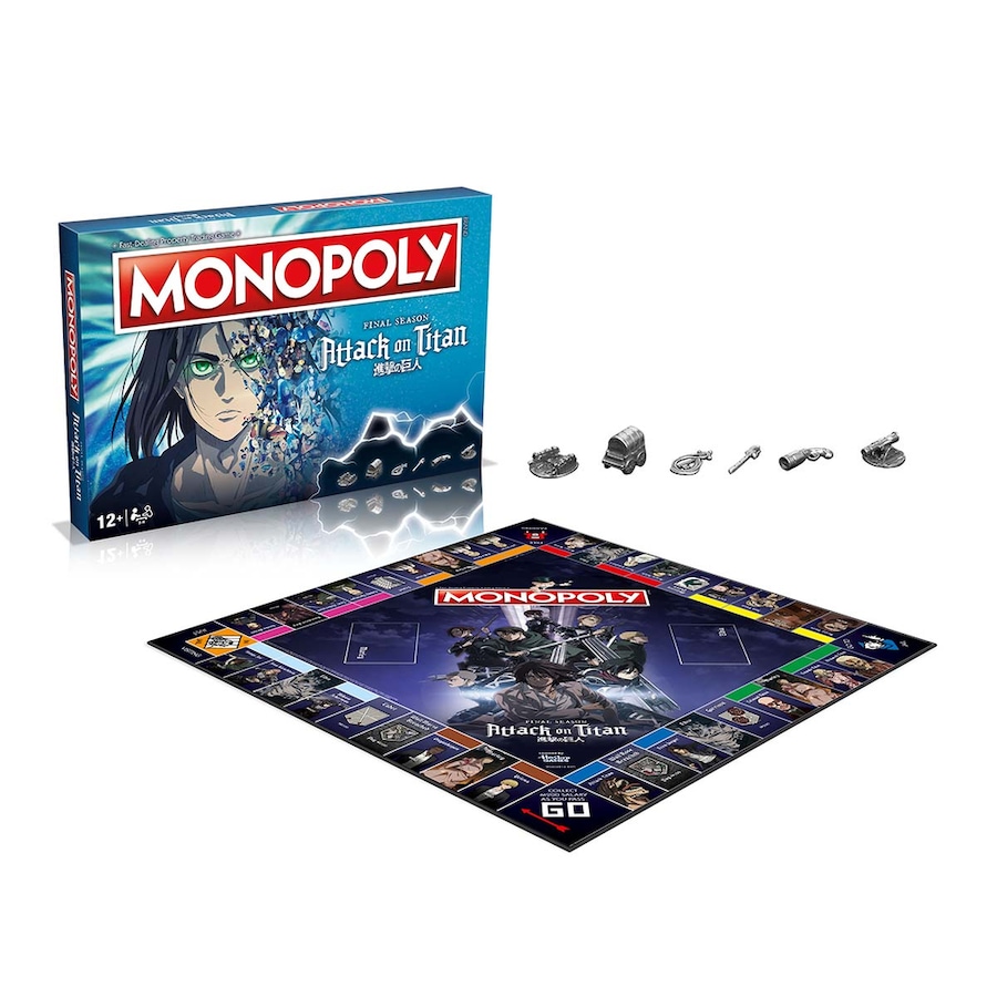 Monopoly Attack On Titan Final Season Edition Board Game