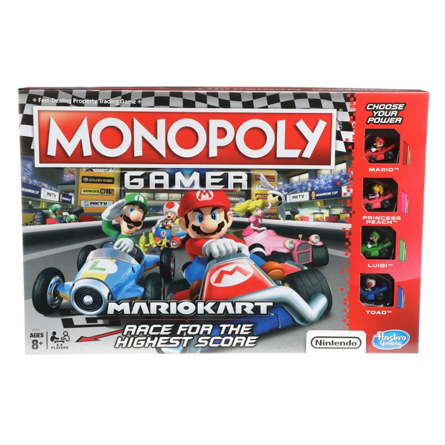 Monopoly Gamer: Mario Kart Edition Board Game