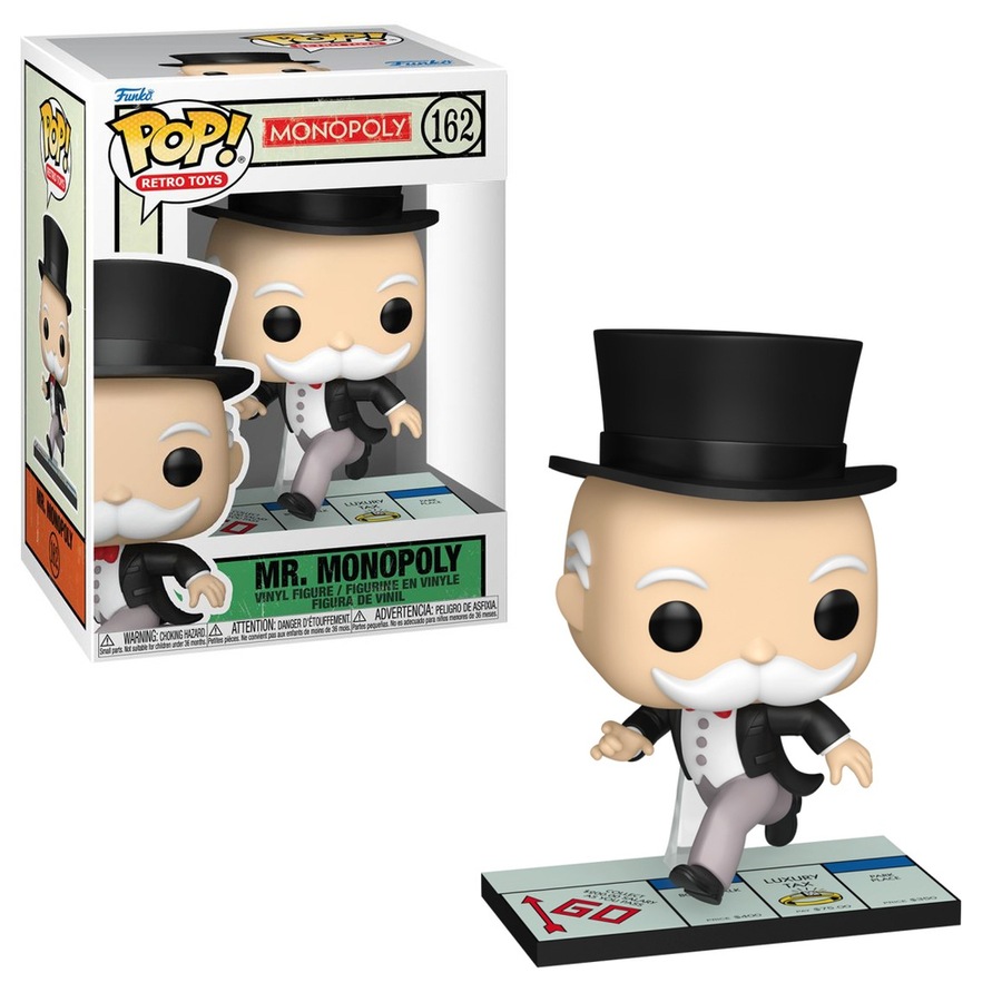 Monopoly Mr. Monopoly Pass Go Funko POP! Vinyl