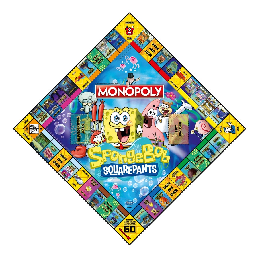Monopoly: Spongebob Squarepants Edition Board Game
