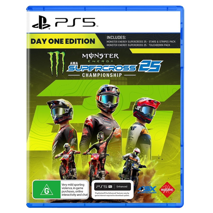 Monster Energy Supercross 25 Day One Edition (PS5)