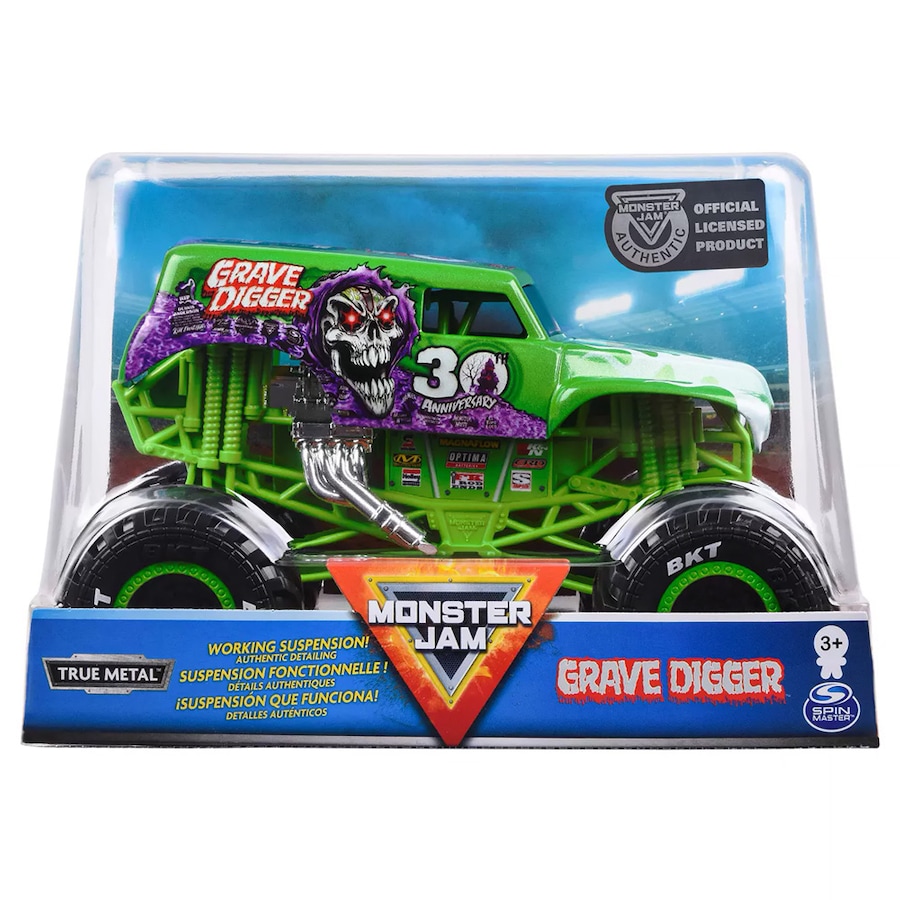 Monster Jam Grave Digger 1:24 Scale Collector Die Cast Truck