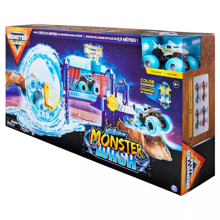 Monster Jam Megalodon Monster Wash Playset