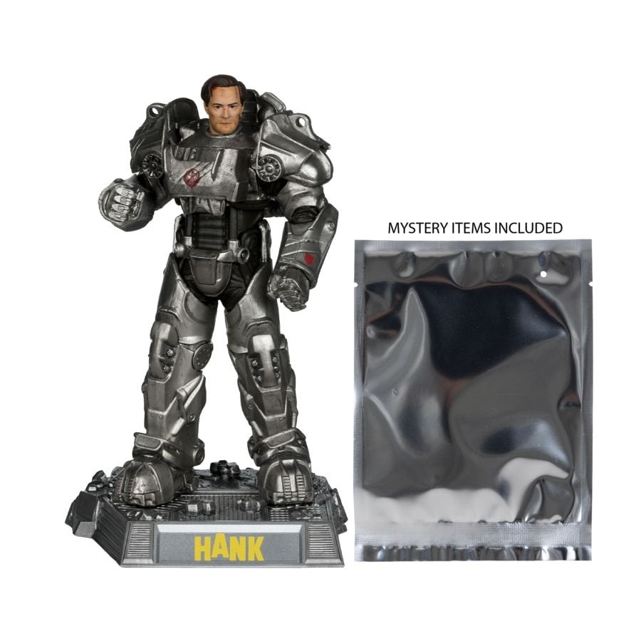Movie Manics Fallout TV Season 2 Hank Platinum Edition 6 inch Posed Figure