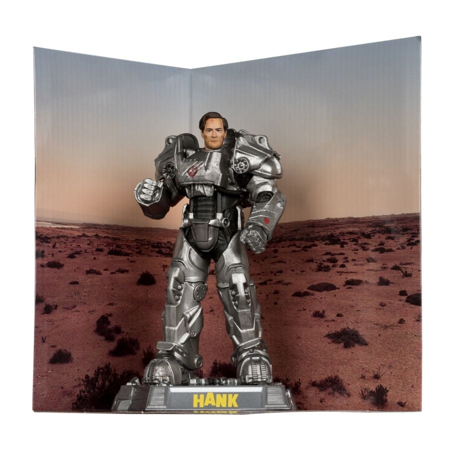 Movie Manics Fallout TV Season 2 Hank Platinum Edition 6 inch Posed Figure