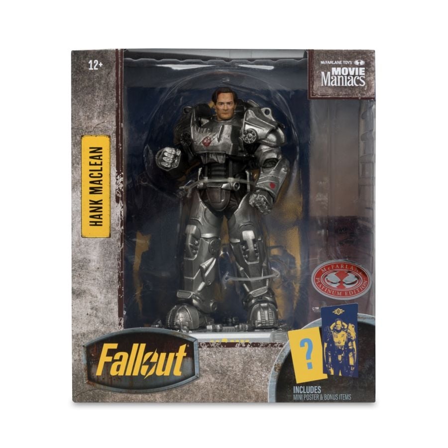 Movie Manics Fallout TV Season 2 Hank Platinum Edition 6 inch Posed Figure