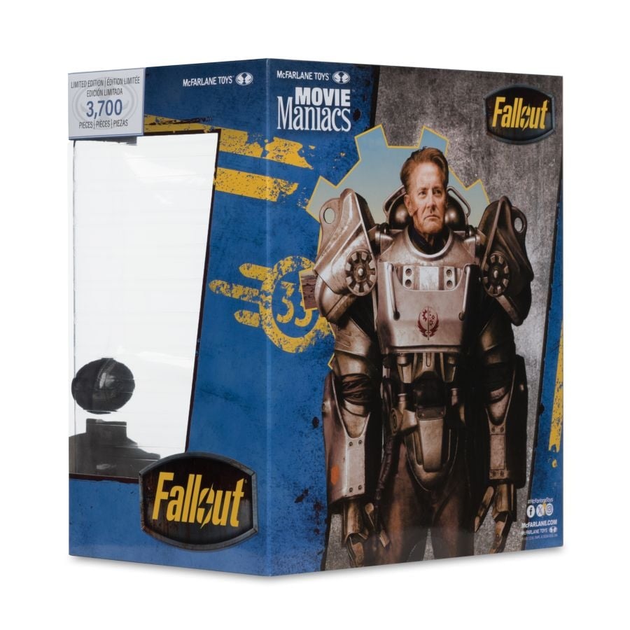 Movie Manics Fallout TV Season 2 Hank Platinum Edition 6 inch Posed Figure