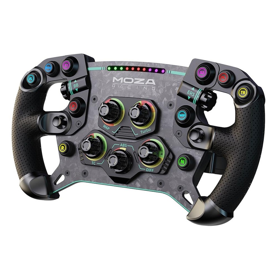 Moza Racing GS V2P Steering Wheel (Microfiber Leather Edition)