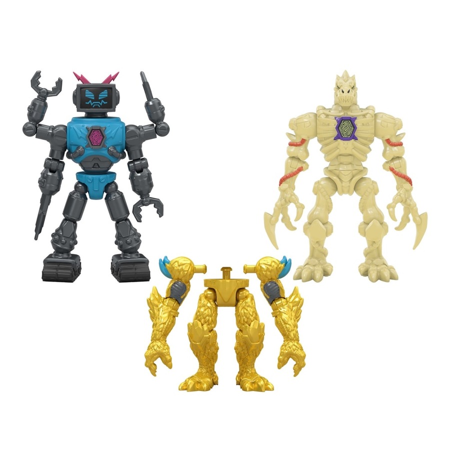 Buy Mr Beast Lab Hybrids Multi Pack Mix and Match Figures (Lab-Bot Vs ...