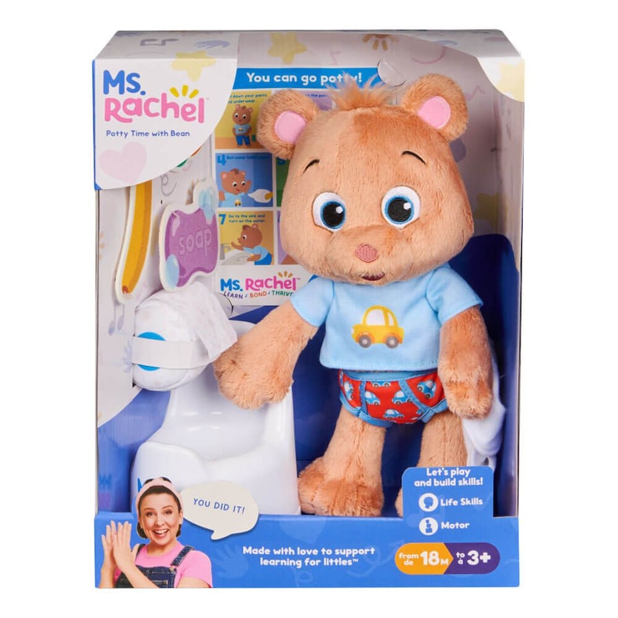 Ms Rachel Potty Time with Bean Playset
