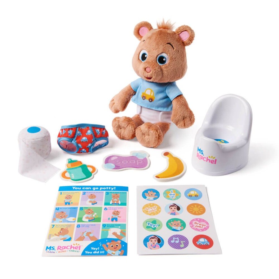 Ms Rachel Potty Time with Bean Playset