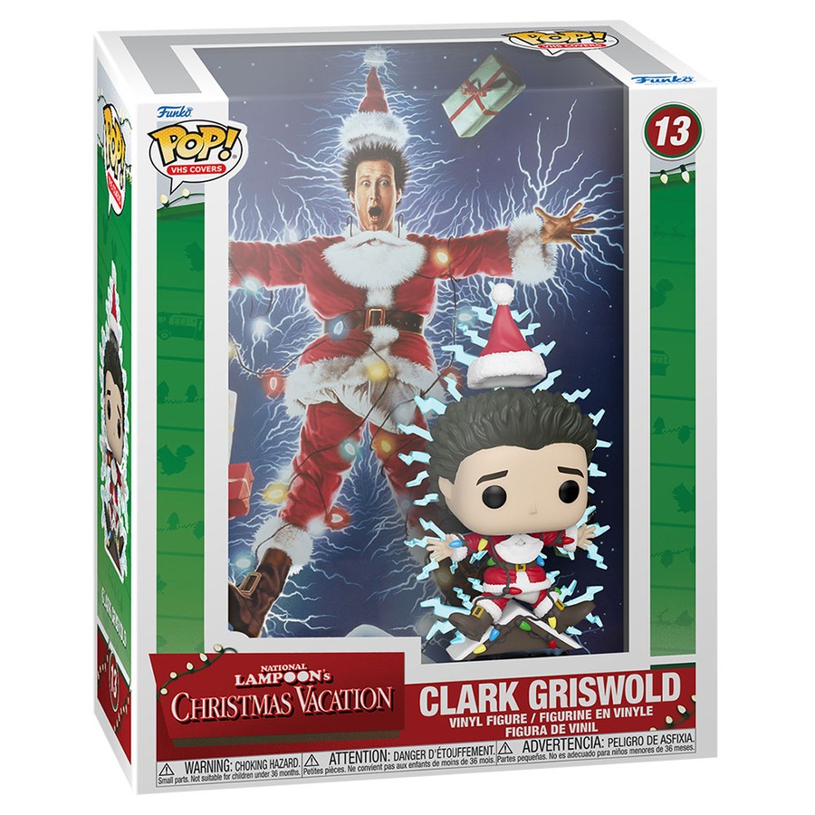 National Lampoon's Christmas Vacation Clark Griswold VHS Covers Funko POP! Vinyl