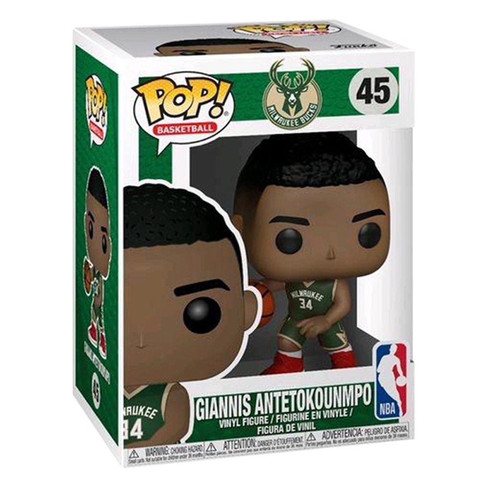 Buy NBA Basketball Giannis Antetokounmpo Milwaukee Bucks Funko POP