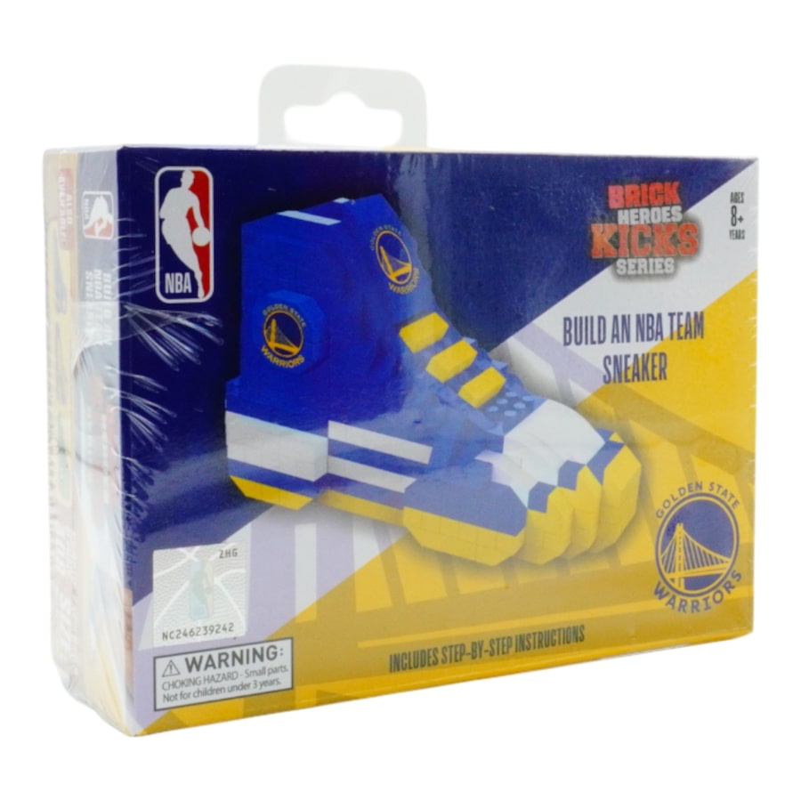 NBA Brick Heroes Kicks Series Build An NBA Team Sneaker Golden State Warriors Building Set