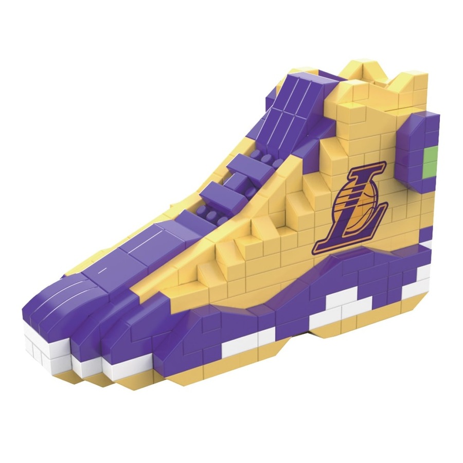 Buy NBA Brick Heroes Kicks Series Build An NBA Team Sneaker Los Angeles ...