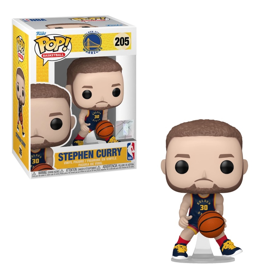 NBA Warriors Stephen Curry City Edition Funko POP! Vinyl