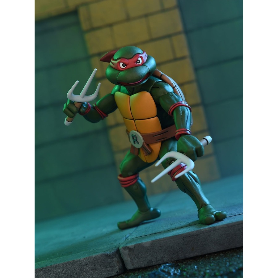 NECA Teenage Mutant Ninja Turtles VHS Ultimate Raphael 7 inch Action Figure