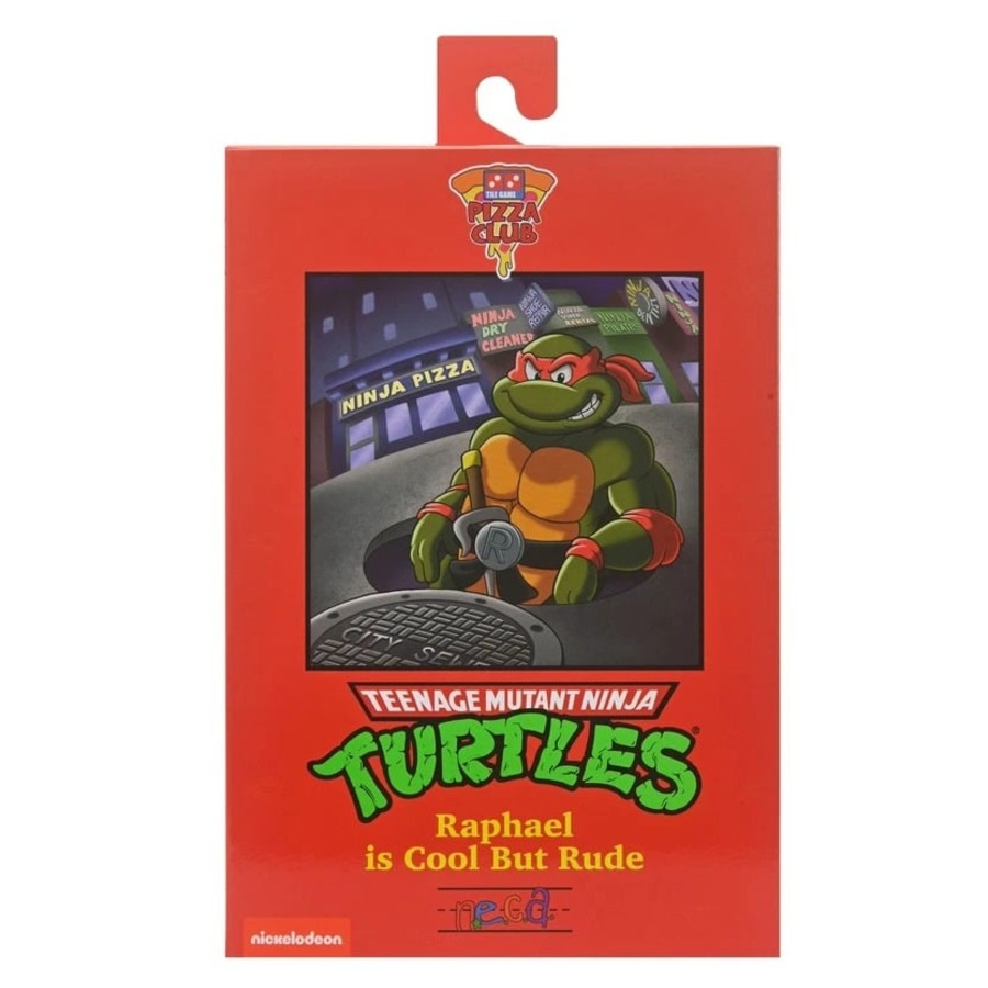 NECA Teenage Mutant Ninja Turtles VHS Ultimate Raphael 7 inch Action Figure