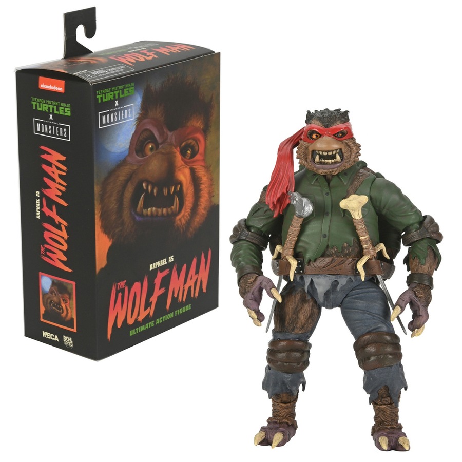 Buy NECA Teenage Mutant Ninja Turtles X Universal Monsters Raphael as ...