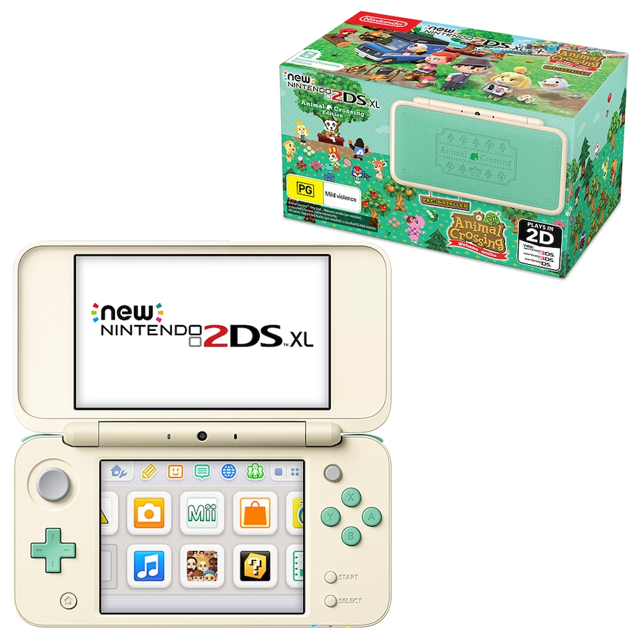 New Nintendo 2DS XL Animal Crossing Edition Console