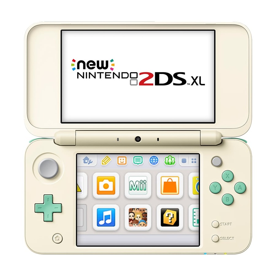 New Nintendo 2DS XL Animal Crossing Edition Console