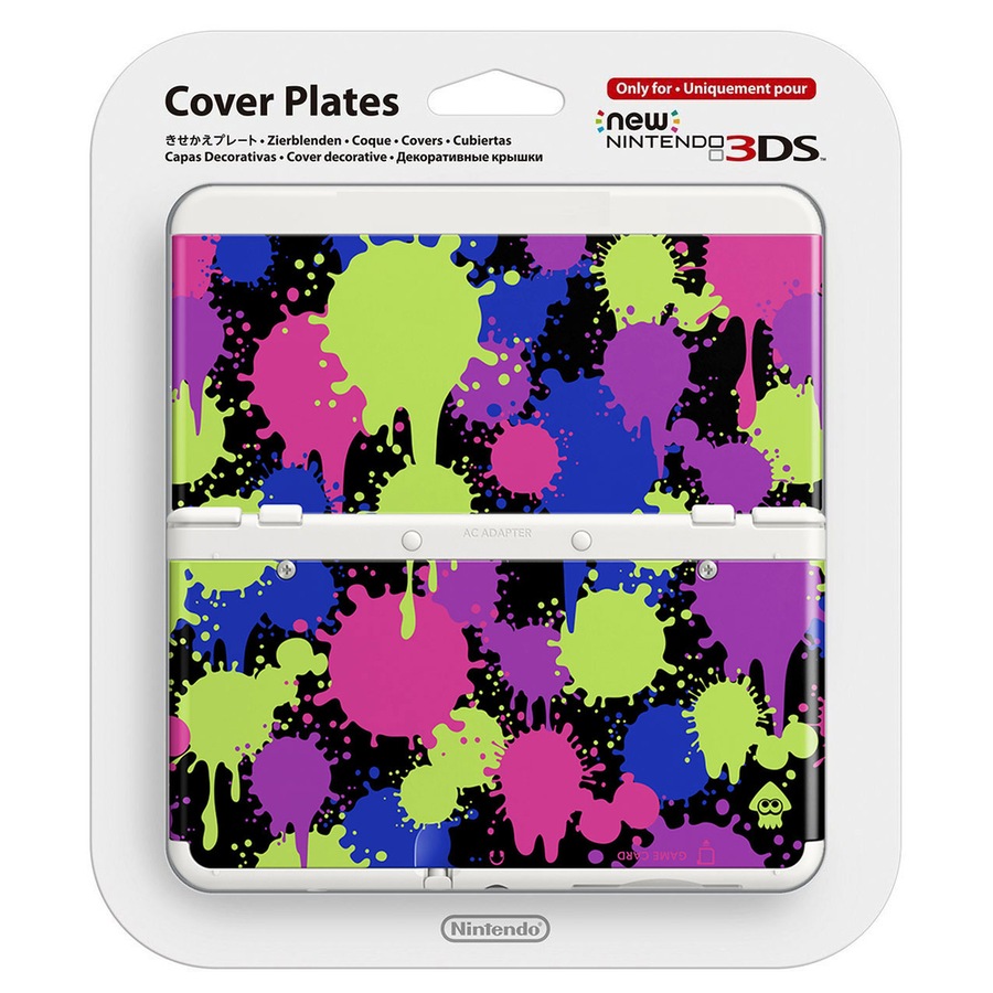 Buy New Nintendo 3DS Cover Plate No.036 - Splatoon - Everyday Rewards Shop