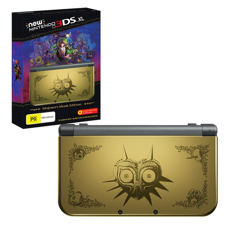 New Nintendo 3DS XL Console The Legend of Zelda Majora's Mask Edition