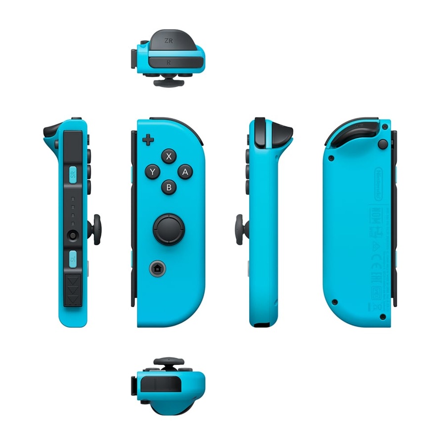 Nintendo Switch Joy-Con Neon Red and Blue Controller Set