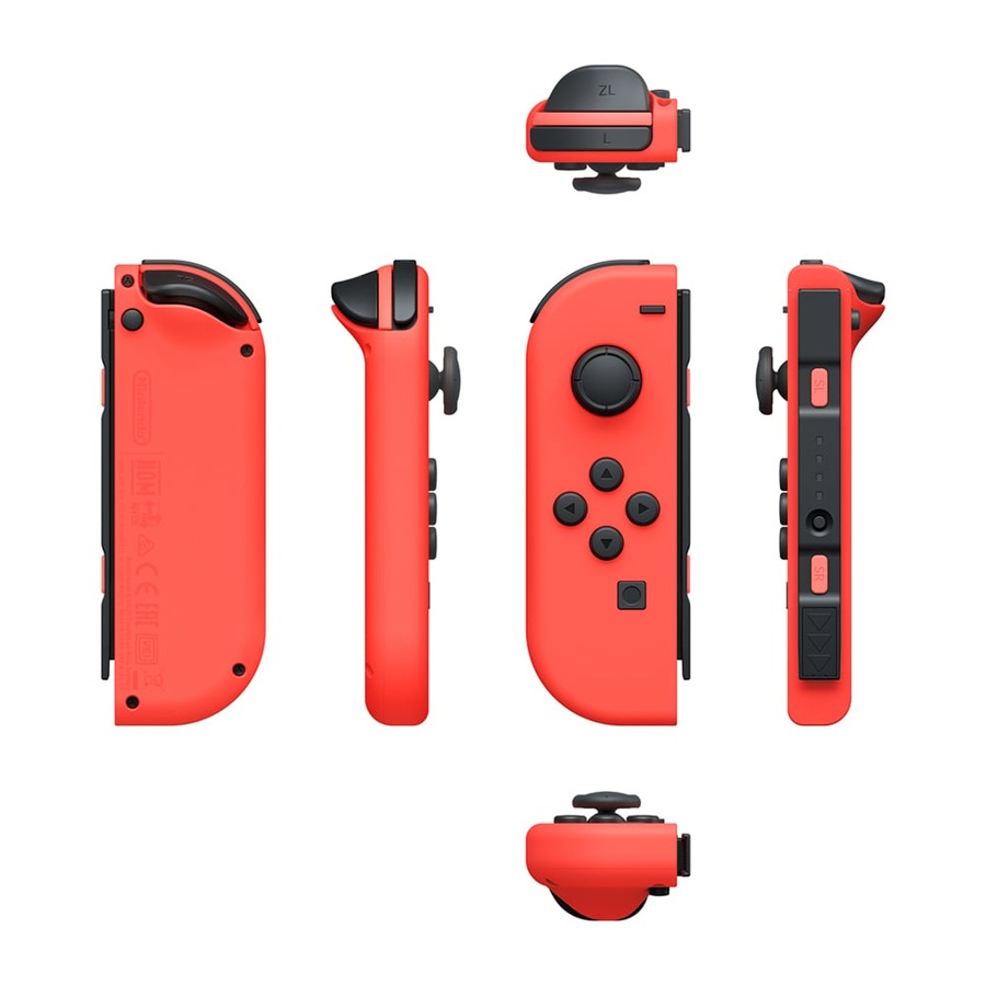 Nintendo Switch Joy-Con Neon Red and Blue Controller Set