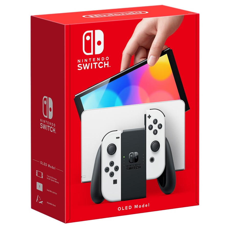 Nintendo Switch OLED Model White Console