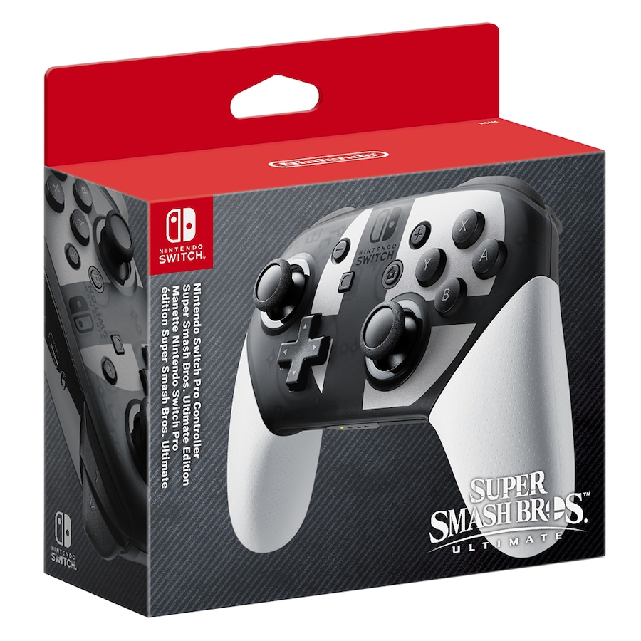 Nintendo Switch Pro Controller Super Smash Bros. Ultimate Edition