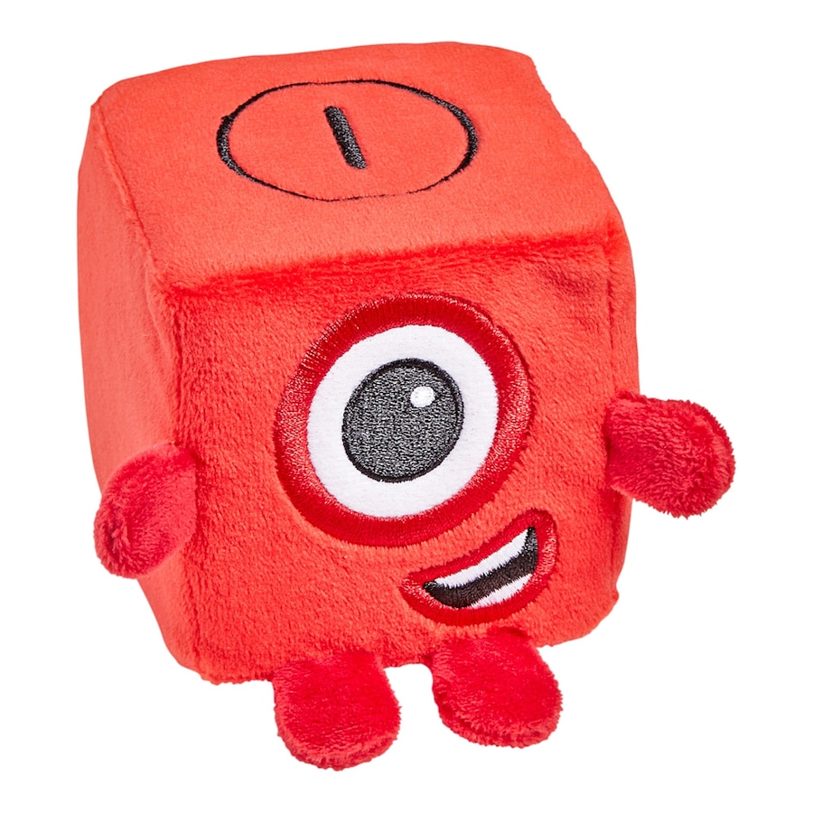 Numberblocks Blocklets Number One Mini Plush