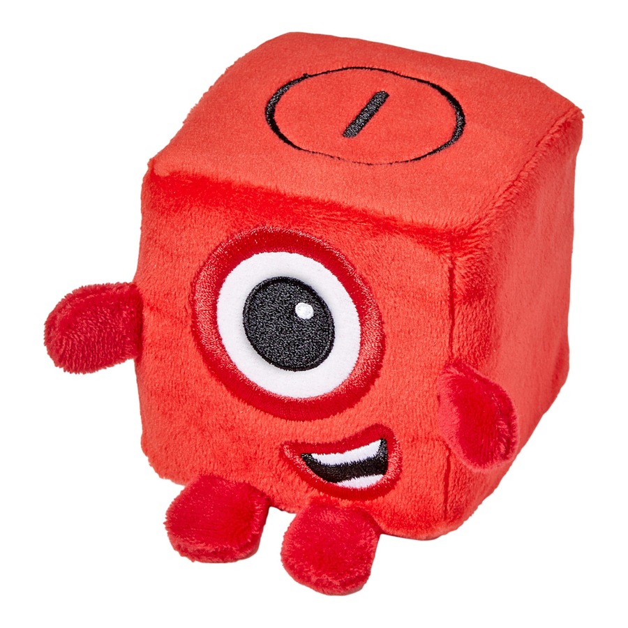Numberblocks Blocklets Number One Mini Plush