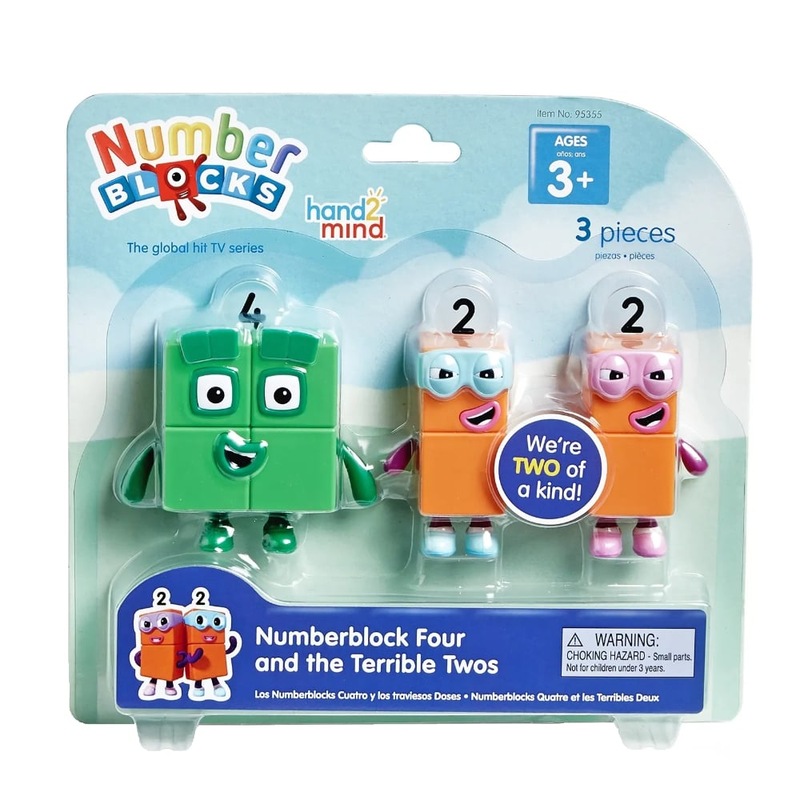 Buy Numberblocks Four and the Terrible Twos Figure Set - MyDeal