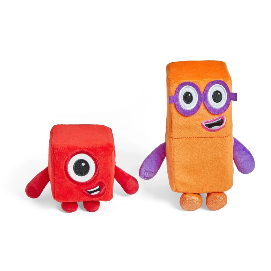Buy Numberblocks One and Two Playful Pals Plush - Everyday Rewards Shop