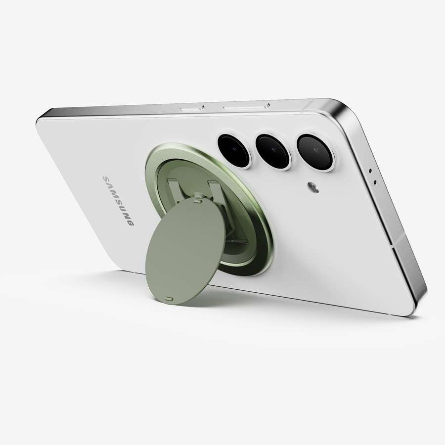 Ohsnap Snap Grip Colour Magnetic Ultra Thin Phone Grip (Crocodile Green)