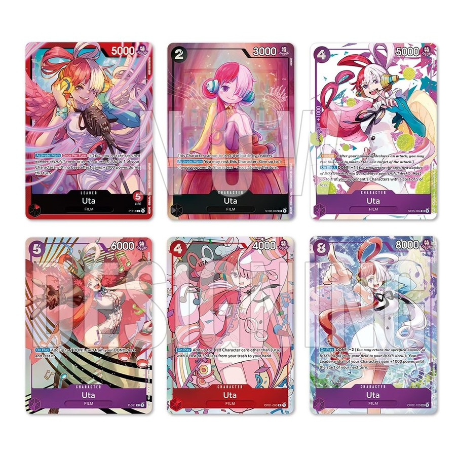 Buy One Piece Card Game: Premium Card Collection (Uta) - Everyday ...