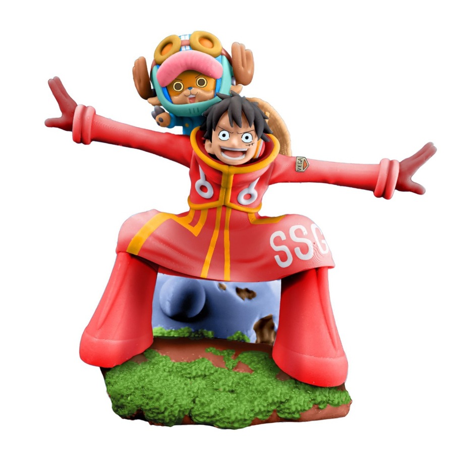 Buy One Piece Egghead Arc Logbox ReBirth Petitrama Set of 4 Figures ...