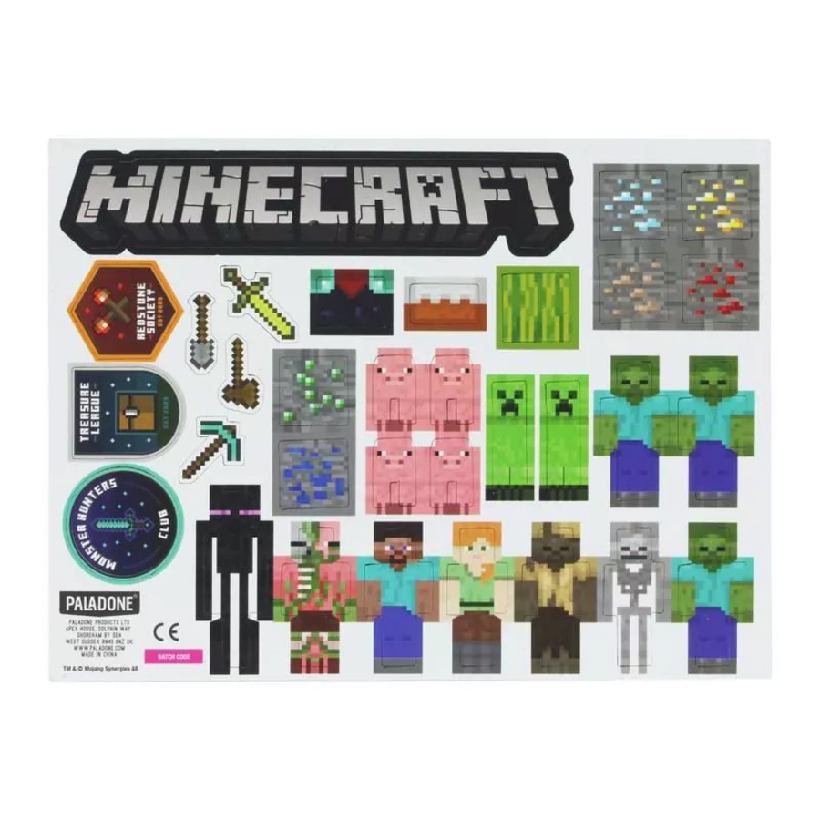 Paladone Minecraft Magnet Set