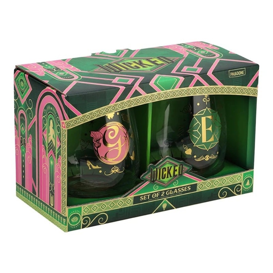 Paladone Wicked Set of 2 Glasses