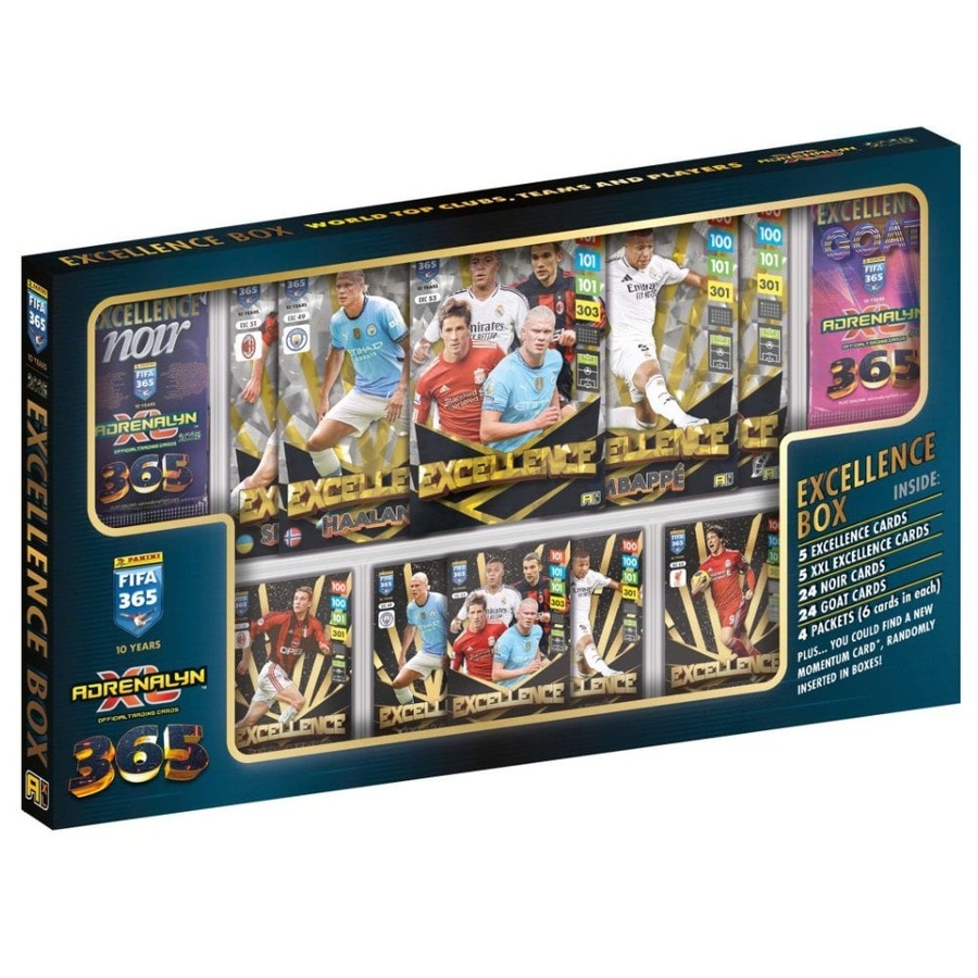 Panini 2025 Adrenalyn XL FIFA 365 Trading Cards Excellence Pack
