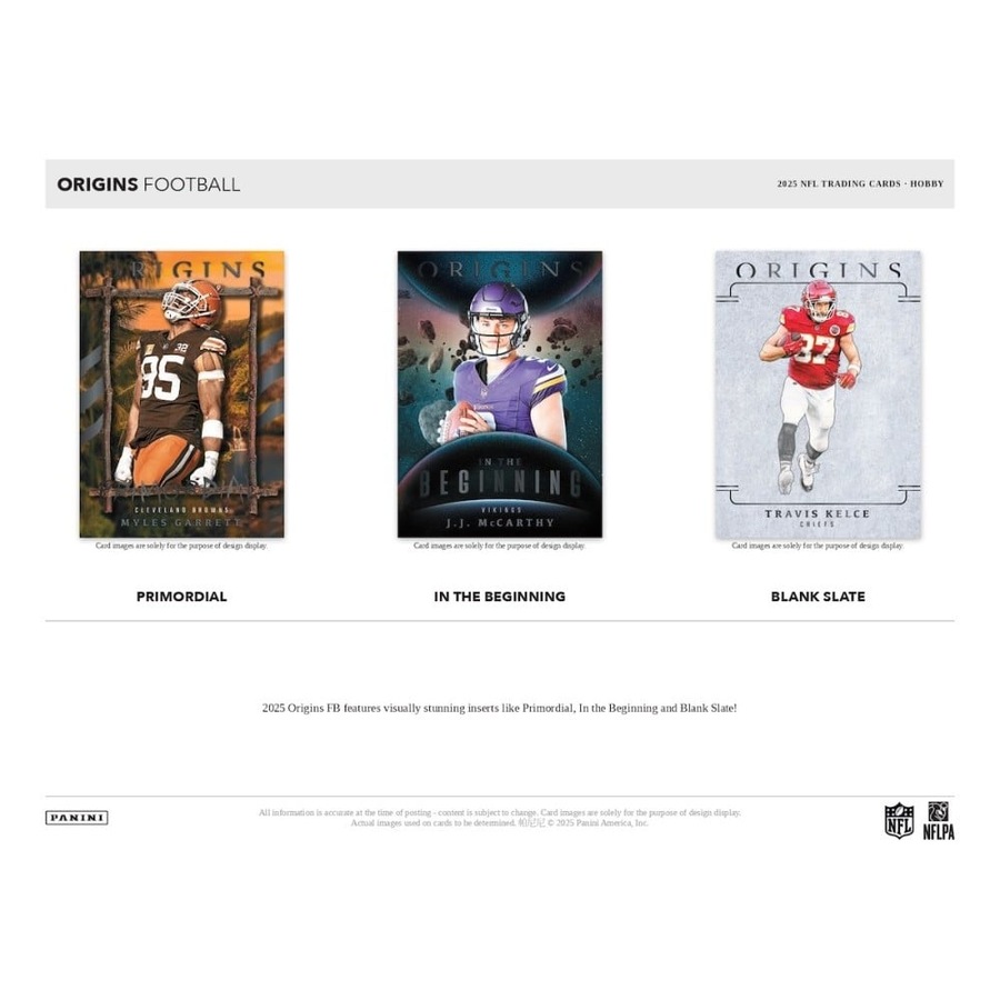 Panini 2025 NFL Origins Football Hobby Box